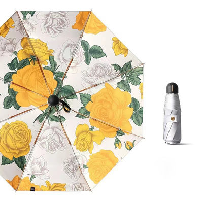 Τιτανίου Ασημένιο Victoria-Secret Εκτύπωση Φυτική Ομπρέλα για ενήλικες και εταιρικά δώρα