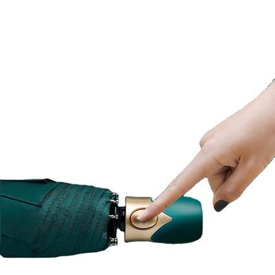 Μινιμαλιστικό στυλ σχεδιασμού αυτόματη τριπλή έκπτωση ομπρέλα για την εκτύπωση διαφημιστικού λογότυπου