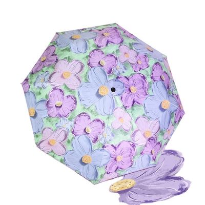 Ετικέτα Τύπωση 3 Τυλιγμένων Αυτοκινητικών Ηλιακών Σκιών Ομπρέλα για Φαισθησιακά Ταξίδια και Προστασία από την Βροχή