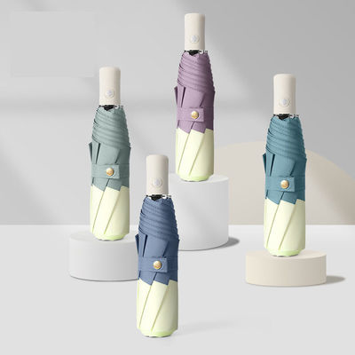 Κορεατική στυλ Τριπλής ομπρέλα με ίνες γυαλιού άξονα και λειτουργία αυτοάνοιξης