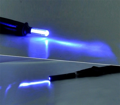 23 ιντσών 8K LED Light Up Umbrella με 105cm ανοιχτή διάμετρο και γρήγορη ξήρανση Pongee ύφασμα