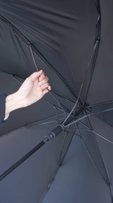 Προσαρμοσμένη ομπρέλα γκολφ Αγία αλυσίδα εφοδιασμού Τιτανίου Ασημένια ομπρέλα με εκτύπωση λογότυπου