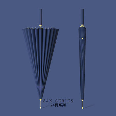 Προσαρμοσμένη εκτύπωση λογότυπου Καθαρή ομπρέλα με αυτόματο άνοιγμα και διάμετρο 120cm