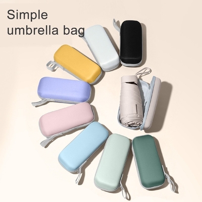 X503 Ultralight Mini Umbrella Six-Fold Portable για υπεριώδη προστασία και φορητότητα