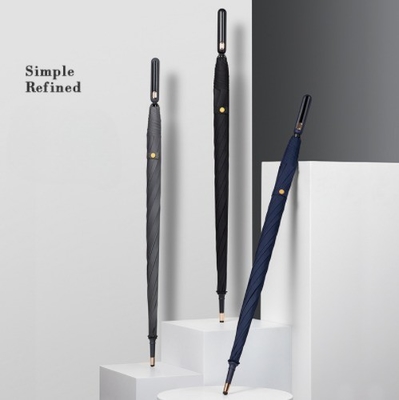 Ενήλικες Εξωτερικό 8K Windproof Straight Pole Ομπρέλα Γκολφ με προσαρμόσιμη λαβή
