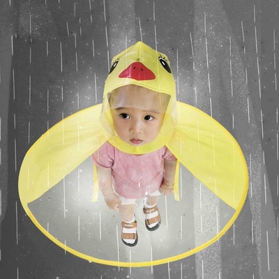 Τύπο Custom Logo Παιδικά Raincoat Διαφανές Αδιάβροχο Πόντσο για το συμβατικό μέγεθος