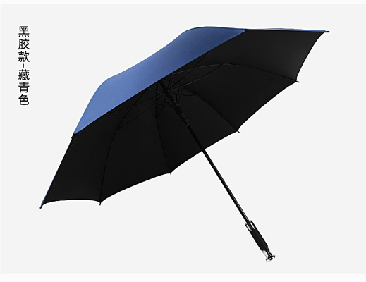 190T Pongee Golf Straight Pole Umbrella για βροχή και ήλιο Προσαρμοσμένη διαφήμιση λογότυπου