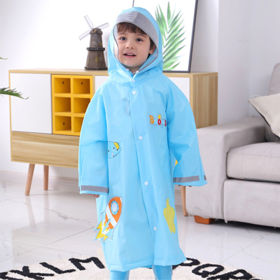 Εξωτερικό RAINWEAR Cartoon Εκτυπωμένο Παιδικά Παλτό Βροχής με Αντανακλαστικές Ράβδους Παλτό Βροχής Κοριτσιού
