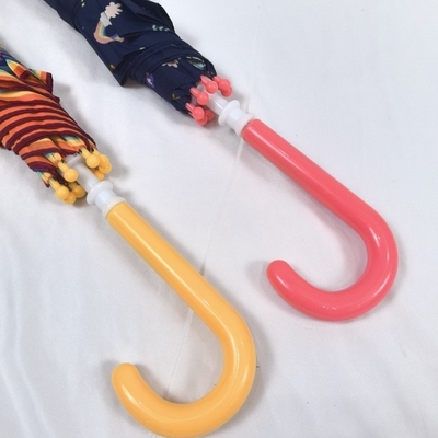 Ομπρέλα Rainbow Kids Long Handle Ασφαλής και εύκολο να ανοίξει για παιδιά νηπιαγωγείου