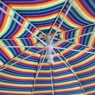 Ομπρέλα Rainbow Kids Long Handle Ασφαλής και εύκολο να ανοίξει για παιδιά νηπιαγωγείου