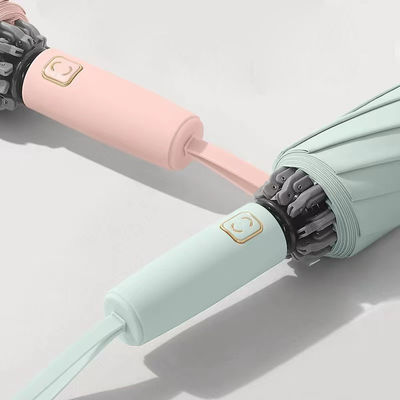 Μεταλλικός άξονας 10K Αντίστροφη αδιάβροχη ομπρέλα Sombrinha Εταιρικό δώρο συνδυασμό Custom Logo