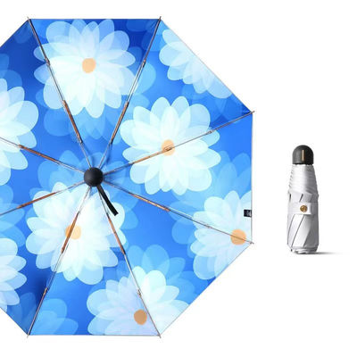 Τιτανίου Ασημένιο Victoria-Secret Εκτύπωση Φυτική Ομπρέλα για ενήλικες και εταιρικά δώρα