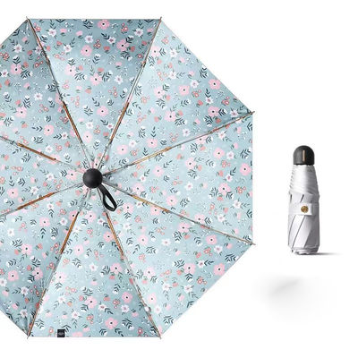 Τιτανίου Ασημένιο Victoria-Secret Εκτύπωση Φυτική Ομπρέλα για ενήλικες και εταιρικά δώρα