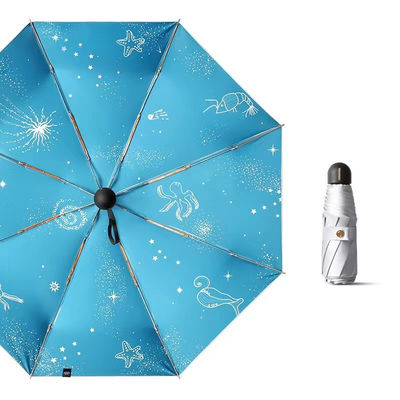 Τιτανίου Ασημένιο Victoria-Secret Εκτύπωση Φυτική Ομπρέλα για ενήλικες και εταιρικά δώρα