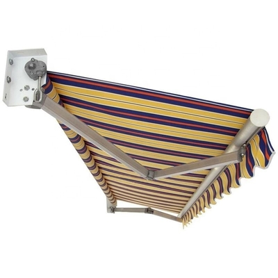 Εύκολο μπαλκόνι Rain Canopy Awning με ηλεκτρική λειτουργία και υλικό ιστιοφόρου της Οξφόρδης