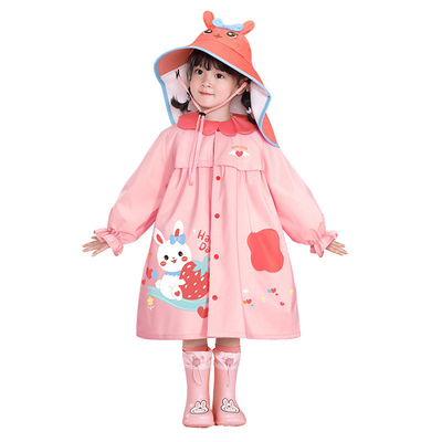 Πολυεστέρας Taffeta Παιδικά Raincoat Cartoon Print για τις εξωτερικές περιπέτειες των κοριτσιών