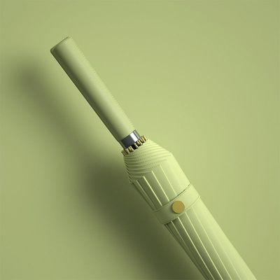 190T Νάιλον 16k Καθαρή ομπρέλα αυτόματη μακρά λαβή ιδανική για άνδρες και γυναίκες