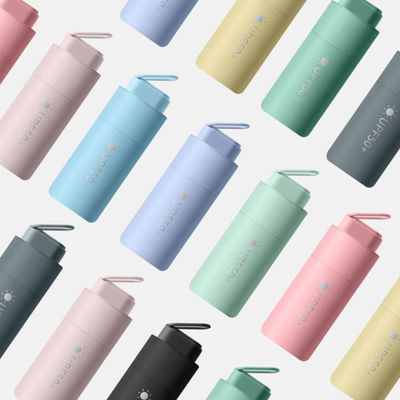 Υπερφωτεινή Μίνι συμπαγή φορητή ομπρέλα για προστασία από τον ήλιο