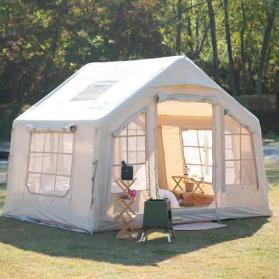 Μεγάλος καμβάς Glamping Καμπίνα Τέντες Τέντες και κοστούμι περιλαμβάνεται για ευρύχωρη υπαίθρια διαβίωση