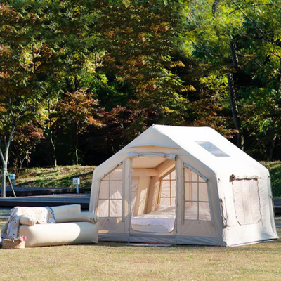 Μεγάλος καμβάς Glamping Καμπίνα Τέντες Τέντες και κοστούμι περιλαμβάνεται για ευρύχωρη υπαίθρια διαβίωση