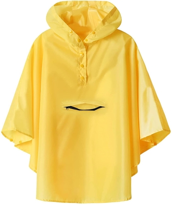 Πολυεστέρας Raincoat καρτούν Γλυκά αγόρια και κορίτσια σχολική εκδρομή Rainwear με τσάντα Bit Poncho