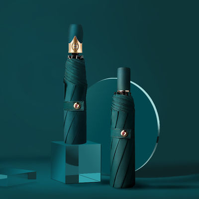 97cm ανοιχτή διάμετρος πλήρως αυτόματη αναδιπλούμενη ομπρέλα για προστασία από τον ήλιο και την βροχή