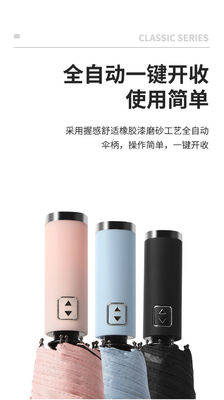 Μεγάλη ανδρική ομπρέλα 10 οστών με λαβή χοιριού και ύφασμα νάιλον 190T