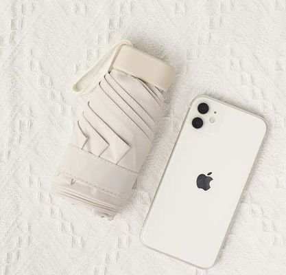 X503 Κάρτο-σακούλα Ομπρέλα Προστασία UV και μικρή τσέπη για εύκολη μεταφορά σε ηλιόλουστες ημέρες