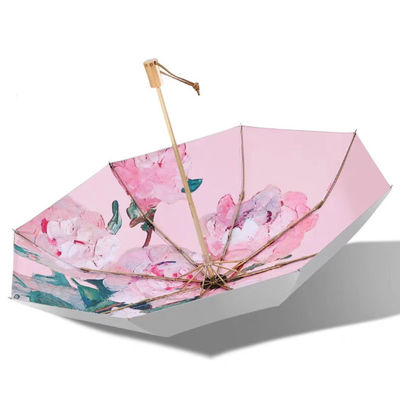 Τιτανίου ασημένια κόλλα ηλιακή ομπρέλα για την προστασία από την υπεριώδη ακτινοβολία και την αντίσταση στον άνεμο