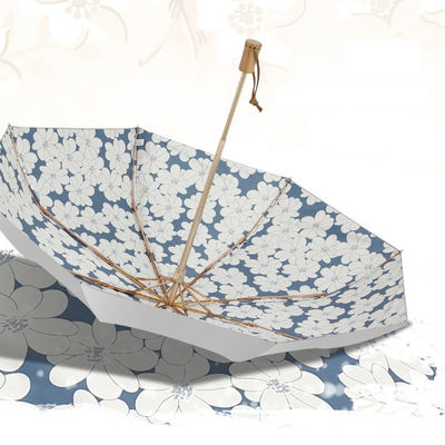 Τιτανίου ασημένια κόλλα ηλιακή ομπρέλα για την προστασία από την υπεριώδη ακτινοβολία και την αντίσταση στον άνεμο