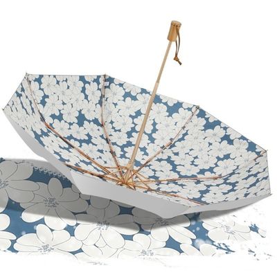 Τιτανίου ασημένια κόλλα ηλιακή ομπρέλα για την προστασία από την υπεριώδη ακτινοβολία και την αντίσταση στον άνεμο