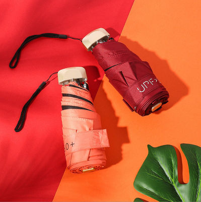 5 διπλής ομπρέλα ηλιακής ομπρέλας με προσαρμοσμένο λογότυπο βινύλιο φορητό χειροκίνητο έλεγχο προστασία από υπεριώδη ακτινοβολία