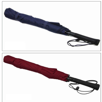 120 εκατοστά ανοιχτή διάμετρος δύο φορές αυτόματη ενίσχυση βροχή ομπρέλα γκολφ για προώθηση