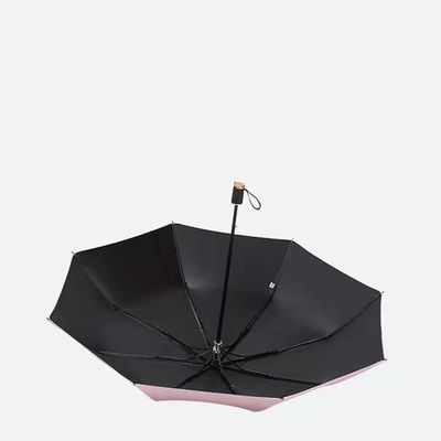 UV βινύλιο αντηλιακό γυναικεία Τρεις αναδιπλούμενη ηλιακή ομπρέλα με εξατομικευμένα σχέδια εκτύπωση