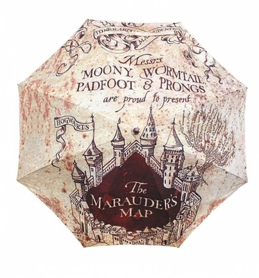 Υλικό υφάσματος Ομπρέλα Marauders Χάρτης Sublimation Αυτοκίνητο 3 Δυνατό να αναδιπλωθεί Μινιμαλιστικό αντηλιακό