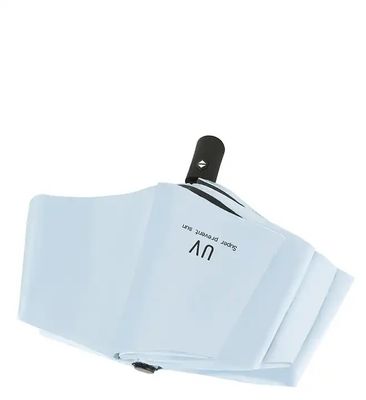 Στυλ μινιμαλισμού Τριπλό αυτόματη ομπρέλα με αντηλιακό και διπλή προστασία από την υπεριώδη ακτινοβολία