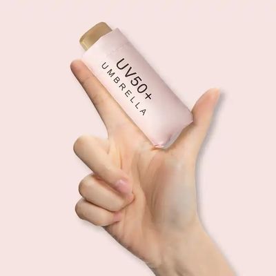 Πέντε Fold 6k UV ηλιακή ομπρέλα Mini αναδιπλούμενη τσέπη ομπρέλα δώρο με 87cm ανοιχτή διάμετρο