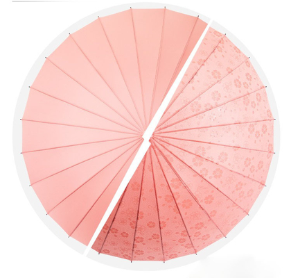 190T Pongee Long Handle Umbrella Προσαρμοσμένο σχέδιο DIY Πολυχρωματική ομπρέλα γκολφ RPET