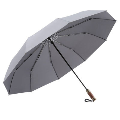 Επιχειρηματική Τριπλό ενισχυμένη αδιάβροχη ομπρέλα με 25 ίντσες μεγάλη επιφάνεια ομπρέλας