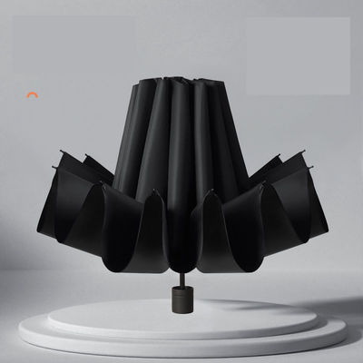 Τυλιζόμενη ομπρέλα για άνδρες Προσαρμοσμένο υπερμεγέθη 12 οστών Αδιάβροχο και ηλιακό προϊόν