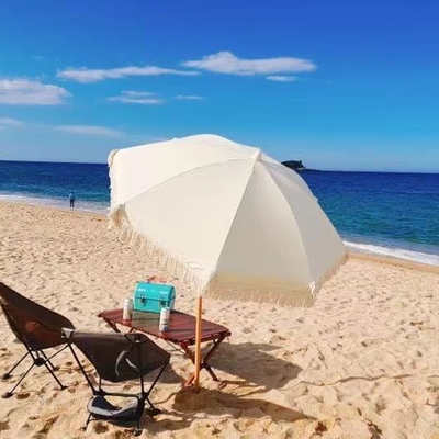 Αλουμινένιο πλαίσιο UV Sun Protect εξωτερική ομπρέλα κήπου ομπρέλα με προσαρμοσμένο λογότυπο και περιθώριο