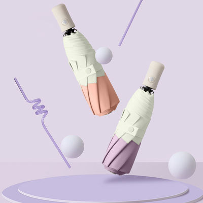 Κορεατική στυλ Τριπλής ομπρέλα με ίνες γυαλιού άξονα και λειτουργία αυτοάνοιξης