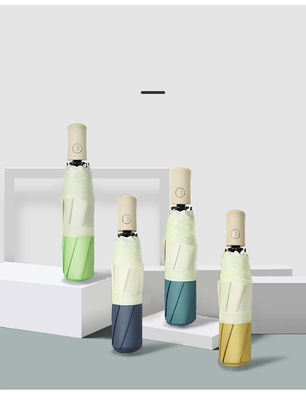 Κορεατική στυλ Τριπλής ομπρέλα με ίνες γυαλιού άξονα και λειτουργία αυτοάνοιξης