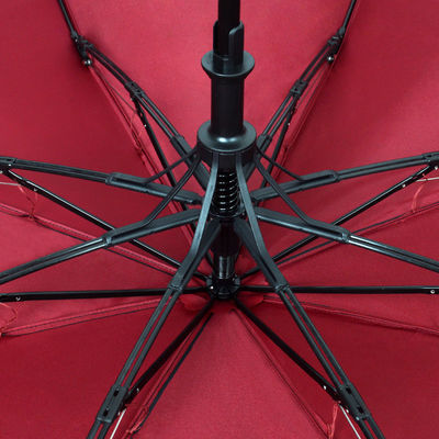 Πονγκί και Πολυέστερ Διπλό στρώμα ομπρέλα για γκολφ Κατάλληλη για δύο άτομα Εύκολη μεταφορά