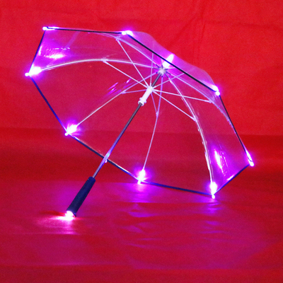 Ομπρέλα LED για παιδιά με εκτύπωση Custom Logo σε ύφασμα POE φωτεινή και ελκυστική