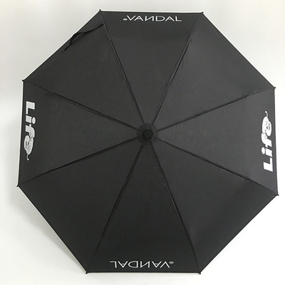 98cm All in 1 Custom Logo Πλαστική ομπρέλα για διαφήμιση και ανοικτή διάμετρος 98cm