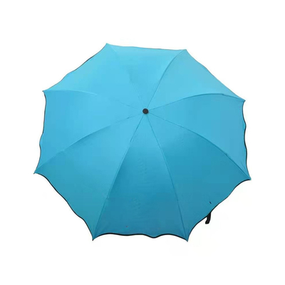Ευέλικτη αλυσίδα εφοδιασμού Αδιάβροχο UV Block 3Fold Compact Umbrella Προσαρμοσμένο λογότυπο Τυπωμένο