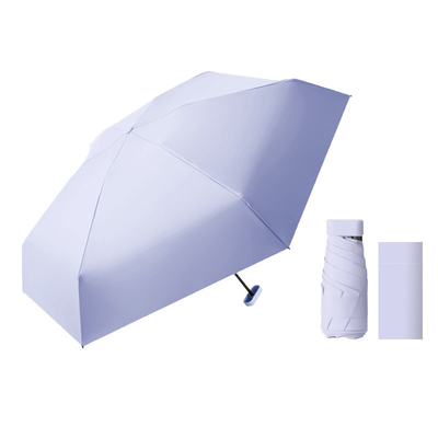 Χονδρικό Mini Umbrella UV Block 6 διπλή συσκευή κάρτας εύκολη μεταφορά μικροσκοπική ομπρέλα