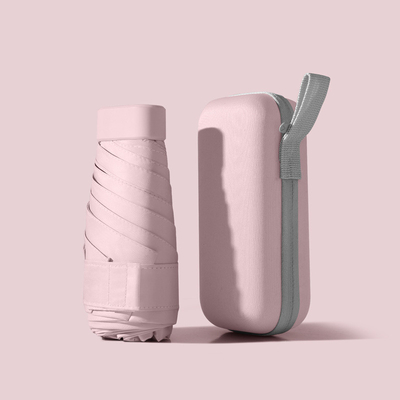 Χονδρικό Mini Umbrella UV Block 6 διπλή συσκευή κάρτας εύκολη μεταφορά μικροσκοπική ομπρέλα