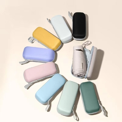 Χονδρικό Mini Umbrella UV Block 6 διπλή συσκευή κάρτας εύκολη μεταφορά μικροσκοπική ομπρέλα
